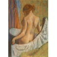 thumbnail image 2 of Degas, Edgar 11x14 White Modern Wood Framed Museum Art Print Titled - After the Bath, 2 of 4