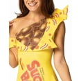 thumbnail image 2 of Sugar Babies Dress Halloween Costume, Yellow, Women's Size S-M (2-8), R1424-SM, 2 of 5
