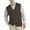 JAVE HTHR, variant on Oak Hill by DXL Men's Big and Tall Button-Front Sweater Vest, Black, 2XL