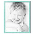 thumbnail image 2 of ArtToFrames 30" x 37" Eggshell Blue Picture Frame, 30x37 inch Blue Wood Poster Frame (WOM-4599),  Pack, 2 of 8