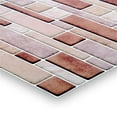 thumbnail image 2 of Truu Design Plastic Peel/Stick Backsplash Wall Tile Set Multi-Color (Set of 6), 2 of 2