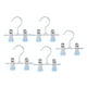 thumbnail image 4 of 5 piezas de pinzas para ropa de alta resistencia, ganchos para perchas para botas, soporte para botas, colgador de armario , abrazaderas azul, 4 of 9