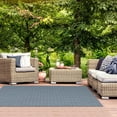 thumbnail image 4 of 5'2 ft. x 6'7 ft. Indigo Indoor Outdoor Rug, 4 of 4