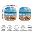 thumbnail image 6 of Jeiento Starfish Sea Sunshade Visor 2 PCS Car Windshield Sun Shade Easy Installation Foldable Automotive Interior Accessories for Sun Protection Sun Shade for UV Protection, 6 of 7