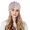 Khaki, variant on beishanbush Baseball Caps Women Knot Fashion Pleated Turban Cap Headwrap Sleep Hat Black