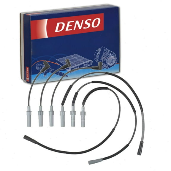 DENSO Spark Plug Wire Set compatible with Jeep Wrangler 3.8L V6 2007-2011