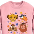thumbnail image 2 of The Lion King - Simba, Pumbaa, Timon, & Zazu - Toddler & Youth Crewneck Fleece Sweatshirt, 2 of 4