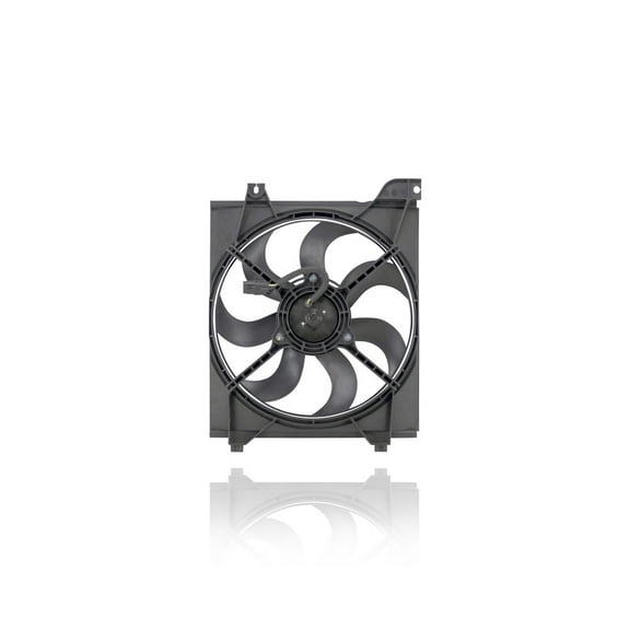 Engine Cooling Fan Assembly - Cooling Direct 600950-G Compatible/Replacement for '06-07 Kia Rio Sedan Rio5 - 253801G100
