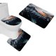 thumbnail image 1 of Juego de Alfombras de Baño ABPHQTO Vista Superior del Lago de Montaña 3 Piezas, 1 of 2