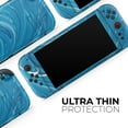 thumbnail image 4 of DesignSkinz Liquid Blue Color Fusion Full-Body Skin Decal Wrap Cover for Nintendo Switch 2, 4 of 6