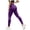 Purple, variant on idosla 3D Compression Leggings for Women, High Waist Tummy Control Yoga Pants, Butt Lifting &Smooth Leggings (Dark Purple, XL)