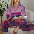 thumbnail image 6 of Sikiie Sunset Truck Highway Pajamas for Women Set, Womens Pajama Sets, Lounge Sets for Women, 2pjs for Women-XX-Large, 6 of 7