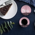 thumbnail image 6 of FMSHPON Paris France Decor Eiffel Tower Set of 4 Round Coaster for Drinks, Absorbent Ceramic Stone Coasters Cup Mat with Cork Base for Home Kitchen Room Coffee Table Bar Decor, 6 of 6