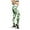 White, variant on Tejiojio Fall Women High Waisted Leggings Women Tights St. Patrick's Day Print Tights Workout Yoga Pants