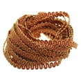 thumbnail image 2 of OUNONA Red Metallic Wave Trim Braid for Sewing, Crafting, Embellishments, Projects, Decorative Accents and Fabric Decoration, 2 of 7