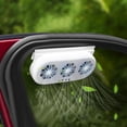 thumbnail image 1 of Car Solar Powered Exhaust Fan Car Window Exhaust Fan Vehicle Ventilation Fan Auto Air Vent Cooling Fan Radiator Ventilation, 1 of 4