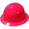 thumbnail image 1 of MSA Skullgard Full Brim Hard Hat with FasTrac III Ratchet Suspension - Neon Red, 1 of 2