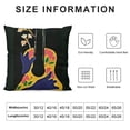 thumbnail image 5 of BANET Art Pillow Covers Pillow Cases Sorrow of The King Decorative Cushion Covers for Sofa Couch 20x20in, 5 of 5