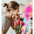 thumbnail image 5 of DolliBu Happy Mother's Day Super Soft Rainbow Animal Plush Hat - Cute Animal with Hat, Scarf, Mitten and Pink Heart Message for Best Mommy, Grandma, Wife, Daughter - Cute Plush Toy Gift - 37 Inches, 5 of 6