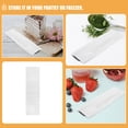 thumbnail image 4 of Bolsas de almacenamiento de alimentos sellables térmicamente, bolsas selladoras al vacío reutilizables, bolsas transparentes de papel de aluminio Mylar para organización de aperitivos de cocina, 100 U, 4 of 5