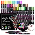 thumbnail image 3 of Nail Tools,Manicure Tools,Double Headed Nail Art Graffiti Pen Set With Drying And Bright Colors For Beginners To Apply Nail Art Tools 6ml,Nail Kit for Beginners,Nail Practice Kit(B), 3 of 3