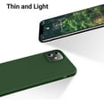 thumbnail image 4 of Soft Silicone Designed for iPhone 12/12 Pro Case,[Military Grade Drop Protection] [Anti-Scratch Microfiber Lining] Shockproof Protective Phone Case Slim Thin Cover 6.1 inch,Clover, 4 of 5