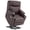 Dark Coffee, variant on MCombo Small Size Electric Power Lift Recliner Chair Sofa with Massage and Dual Heating, Adjustable Headrest for Elderly People Petite, USB Ports, Extended Footrest, Faux Leather 7111 (Dark Coffee)