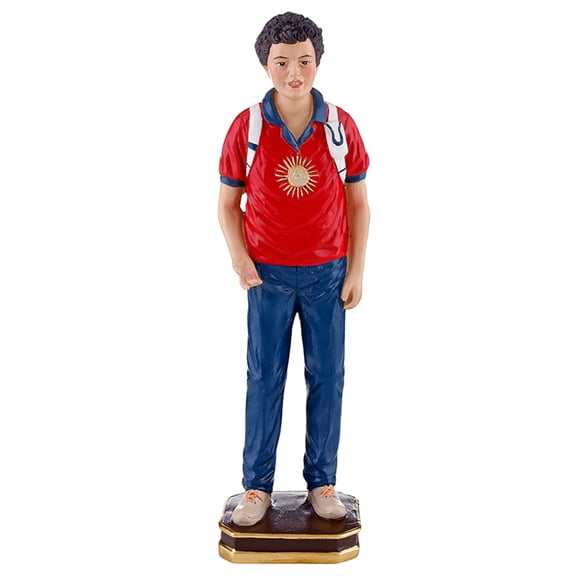 Saint Carlo Acutis Statue 8-inch Resin Statue Catholic Figurine