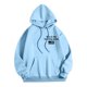 thumbnail image 4 of MHFRRA Sudadera con Capucha Gráfica con Diseño para Uso Informal Azul claro, 4 of 5