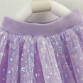 thumbnail image 5 of Spazoro Toddler Girls Tutu Dance Skirts, Tiered Skirt Glitter Mesh Solid Princess Skirts for Child Girls Purple Size 5 T, 5 of 9