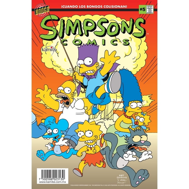 Simpsons comics (5 EUA) Blanco