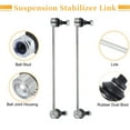thumbnail image 6 of Unique Bargains 2pcs Front Sway Bar Links Stabilizer Link Kit for Acura TLX 2015-2019 for Honda Accord 2013-2017, 6 of 7