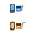 thumbnail image 1 of LOVIVER 2pcs Pool Billiard Chalk Holder Metal with Fixed Clip Portable Pool Chalk Holder Blue Yellow, 1 of 8