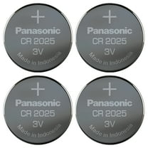 Panasonic CR2025-4 CR2025 3V Lithium Coin Battery (Pack of 4)