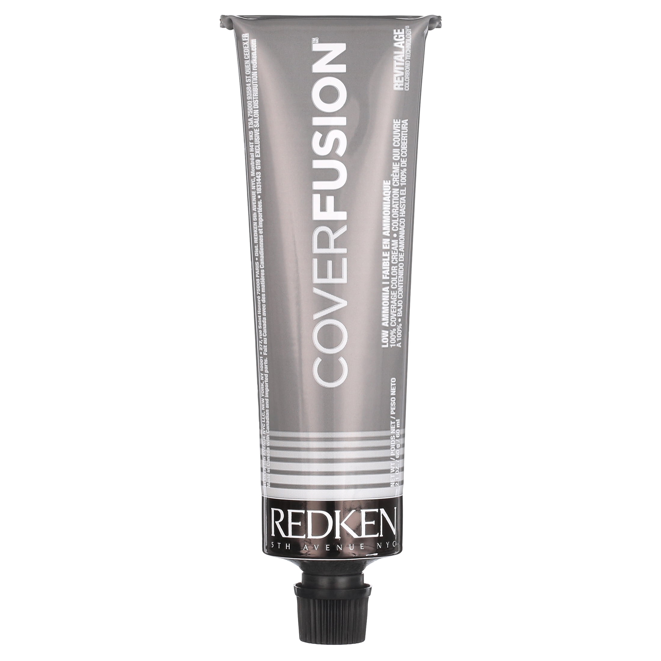 Cover Fusion Low Ammonia - 7NN Natural by Redken for Unisex - 2.1 oz Hair Color