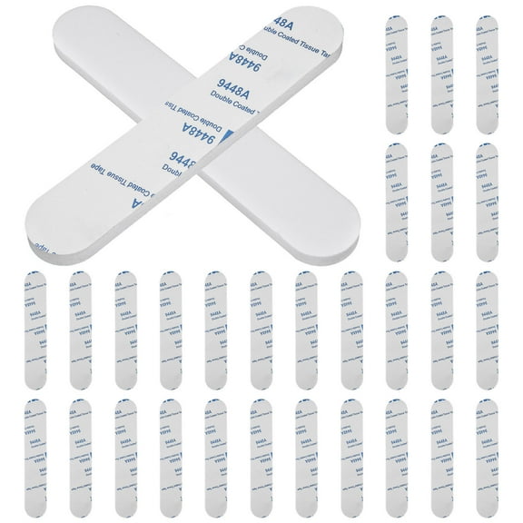 MIPCASE 30Pcs Adhesive Backing Hat Sweat Protector for Caps Prevent Stains 11x2cm