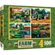 thumbnail image 1 of Rompecabezas MasterPieces Farm Country 2000 piezas x4, 1 of 7