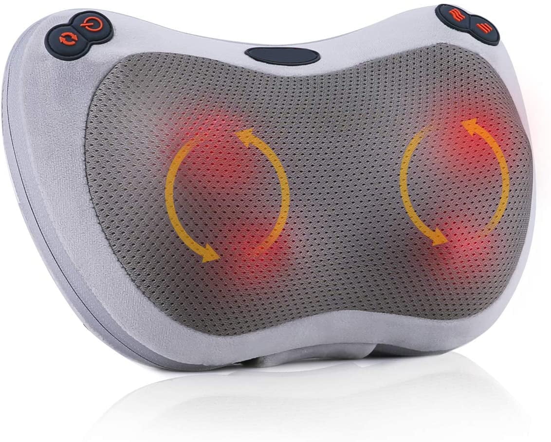 Papillon Shiatsu Back and Neck Massager with Heat, Deep Tissue  Kneading,Electric Massage Pillow for …See more Papillon Shiatsu Back and  Neck Massager