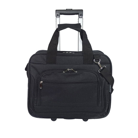 Porta Laptop con Ruedas Cart Peak Tour Negro