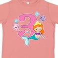 thumbnail image 4 of Inktastic I Am 3 Years Old Birthday with Mermaid Girls Toddler T-Shirt, 4 of 5