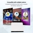thumbnail image 1 of USB 3.0 CD Writer Plug and Play Portable Optical Drive Free Drive for Mac Tablet, 1 of 8