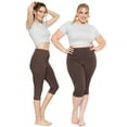 thumbnail image 2 of Stretch Is Comfort Women's and Plus Size High Rise Knee Legging | Adult Small - 5x, 2 of 6