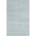 thumbnail image 2 of Unique Loom Moroccan Trellis Collection Area Rug - Mamounia (5' 1" x 8' Rectangle Light Blue/Ivory), 2 of 6