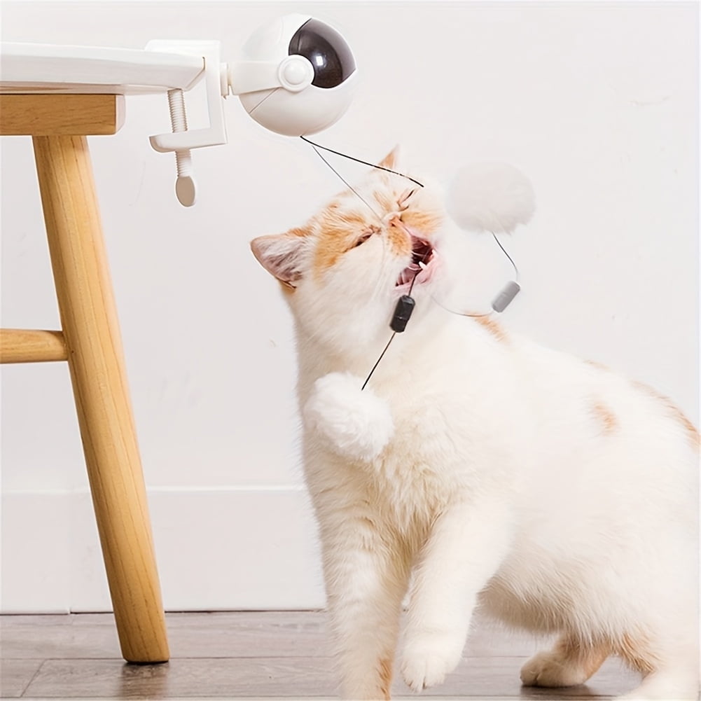 Electric Puzzle Cat Toy Interactive Cat Toy Automatic Lifting Fluff Ball Funny Smart Pet Toys Walmart