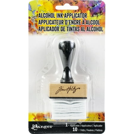 UPC: 0789541020745 | Tim Holtz Adirondack Alcohol Ink Applicator-Stamp Handle W/10 Felts