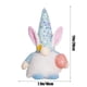 thumbnail image 3 of Decoraciones de Pascua, adornos de Pascua, regalos de Pascua, conejito peludo con lentejuelas brillantes, muñeco gnomo sin rostro, lindo conejito peludo de Pascua, regalo de cumpleaños, decoraciones d, 3 of 7