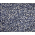 thumbnail image 5 of oneOone Polyester Lycra Dark Blue Fabric Lace Floral Craft Projects Decor Fabric Printed By The Yard 56 Inch Wide, 5 of 5
