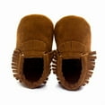 thumbnail image 4 of Finex Baby Tassel Suede Leather Shoes Newborn Candy Color Shoes, 4 of 4