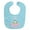 Blue, variant on Caroline's Treasures Baby Bib, Purple Owl Bib, Purple Stripe