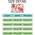 thumbnail image 3 of FREEAM Soft Foam Nursery Area Rugs Seamless Pink Coral Floral Pattern Non Slip Play Mats for Kids Boys Girls Playing Room Living Room72x48 inch, 3 of 6